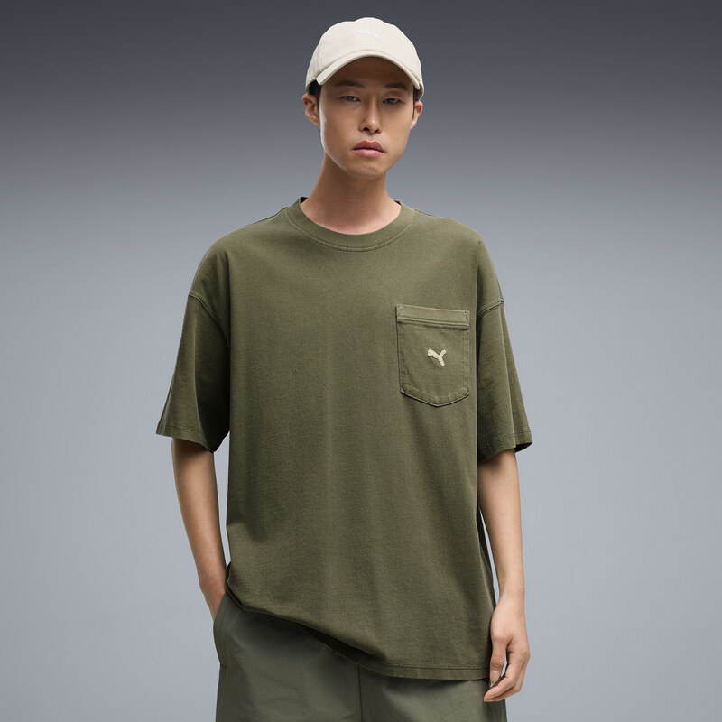 PUMA Select Essentials Wash Tee Oversized Men