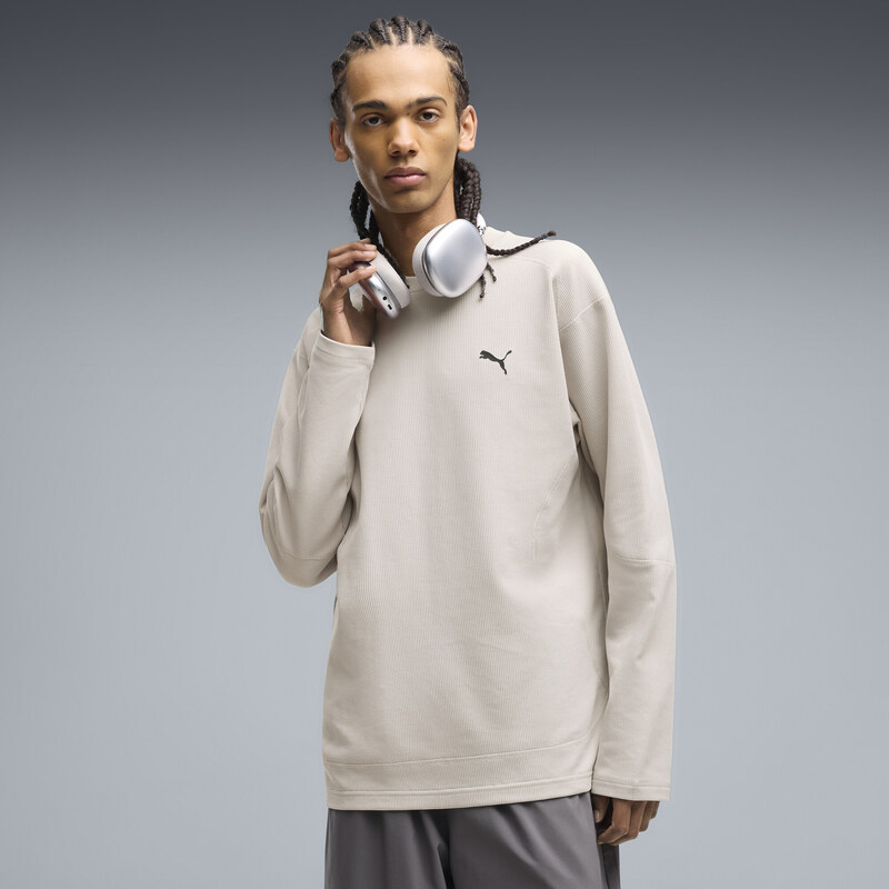 PUMATECH Relaxed Waffle Long Sleeve Tee Men