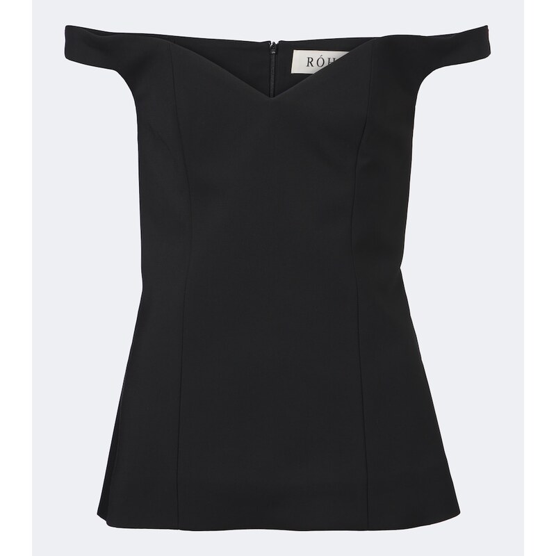 Róhe Off-shoulder top