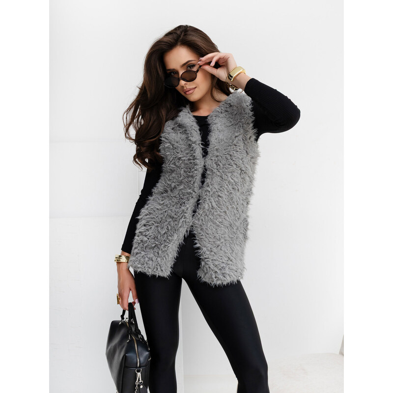 Wool Fashion Italia Dámská vesta AT-KZ-22105.11P Wool