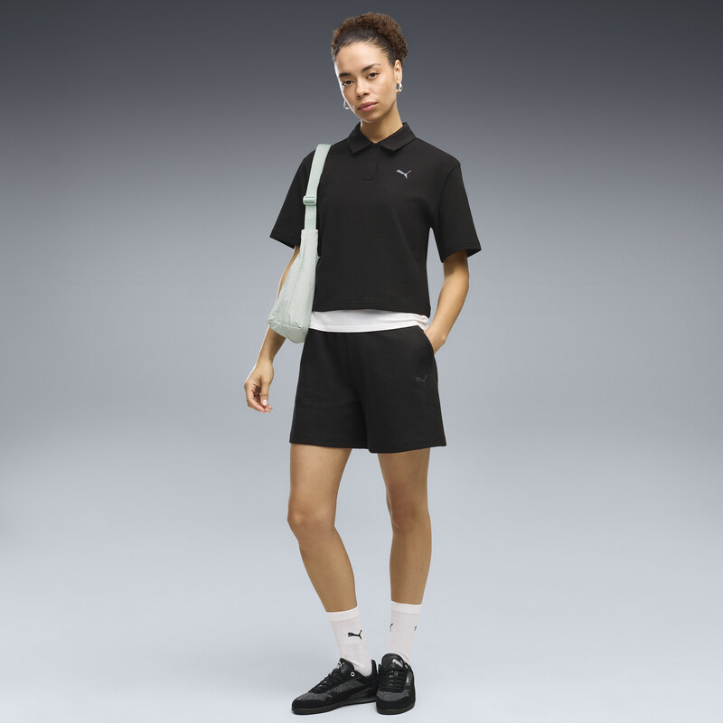 PUMA Essentials Elevated High-Rise A-Line Shorts Women