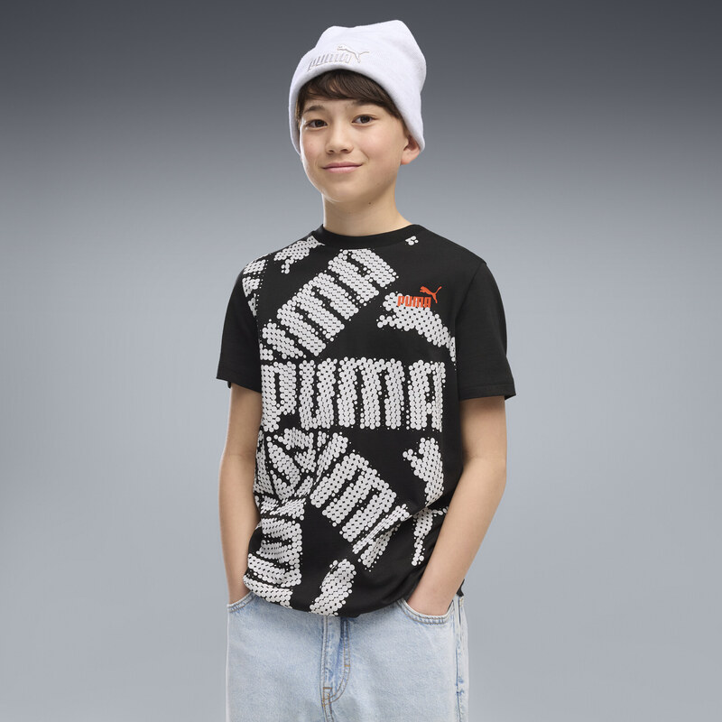 PUMA Essentials Logo Lab Tee Youth
