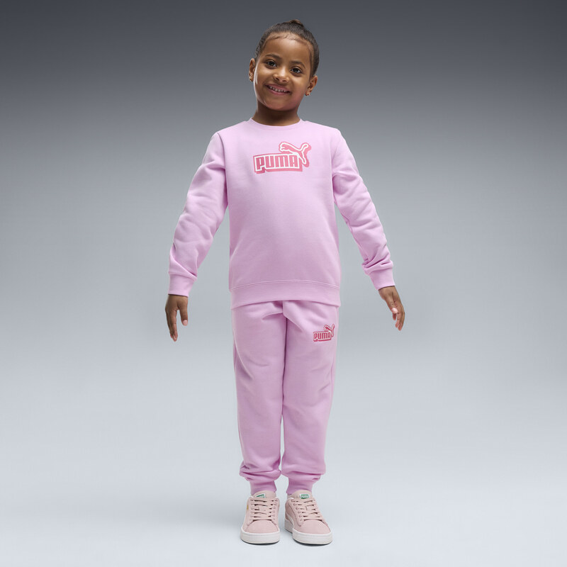 PUMA Essentials Logo Lab Crew Tracksuit Kids