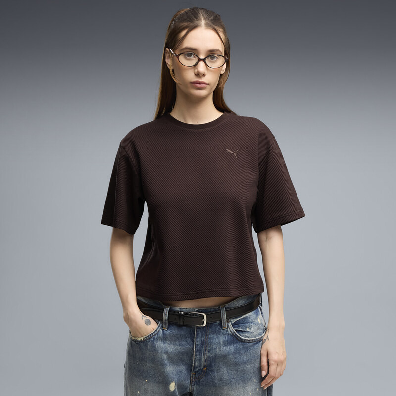 PUMA Essentials Elevated Relaxed Tee Women