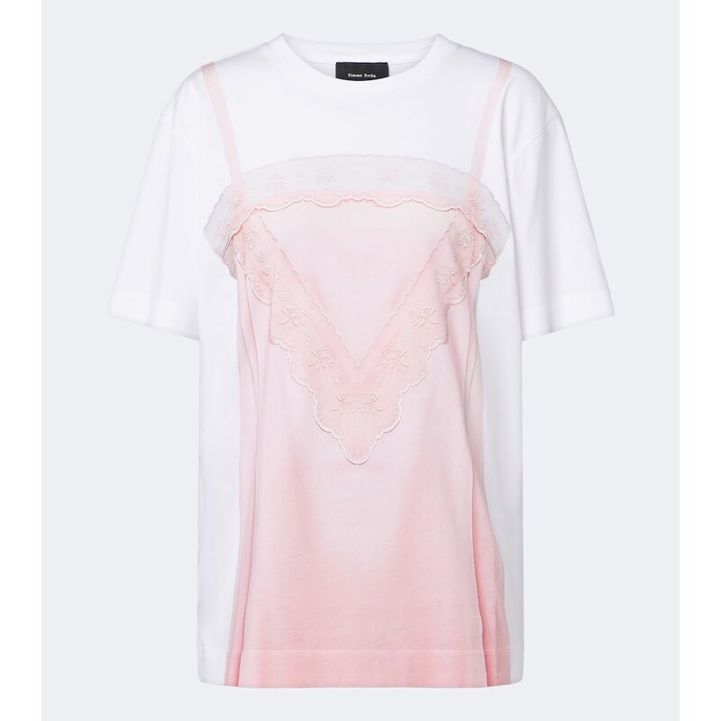 Simone Rocha Trompe lâÅil cotton jersey T-shirt