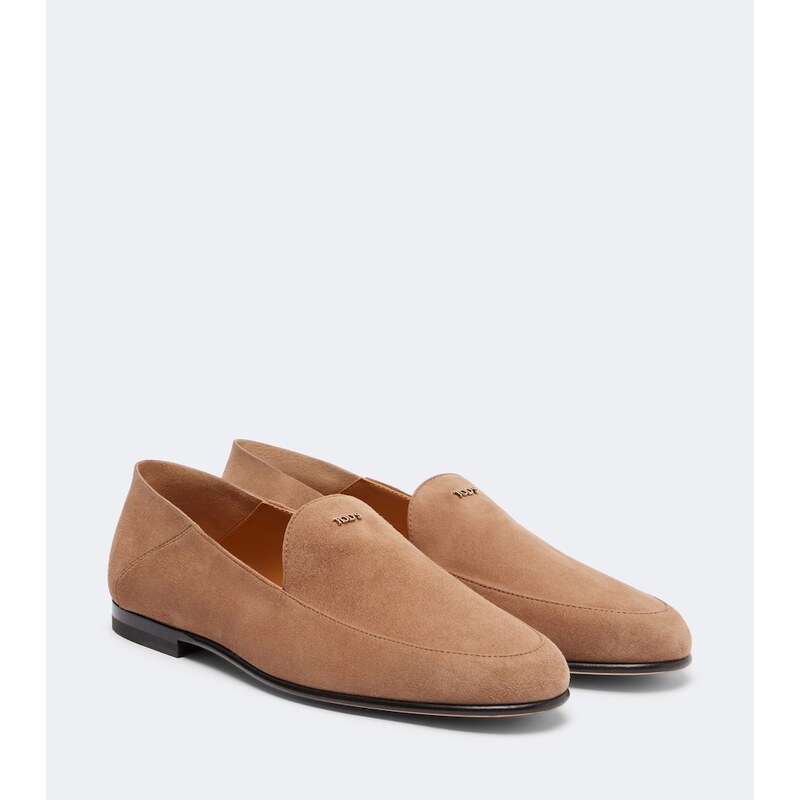 Dámské mokasíny Tods Suede loafers v barvě Coca Mocha