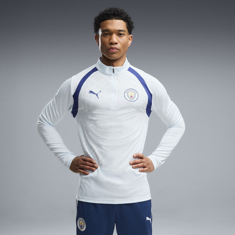 PUMA Manchester City Quarter-Zip Slim Training Top Men