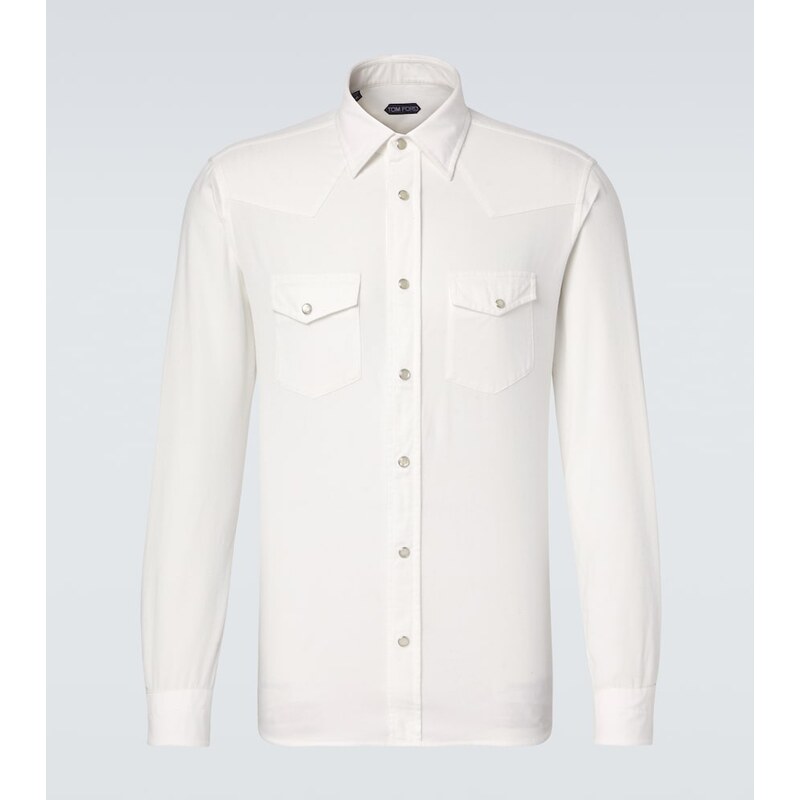Tom Ford Cotton corduroy Western shirt