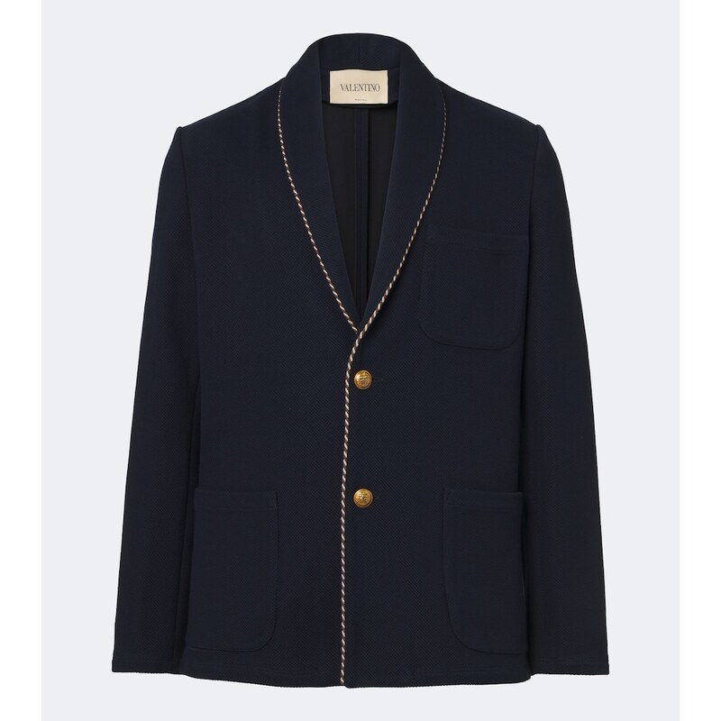Valentino Cotton twill blazer