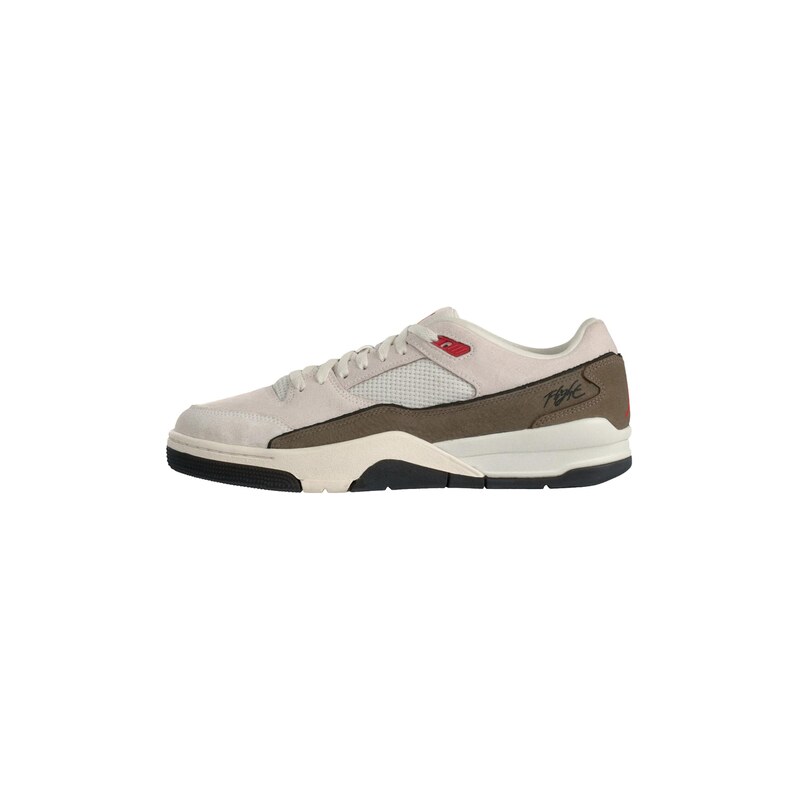 Jordan Tenisky Flight Court režná / khaki / červená / černá