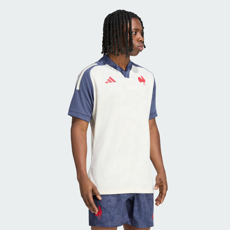 Adidas Tréninkový dres Francie Rugby