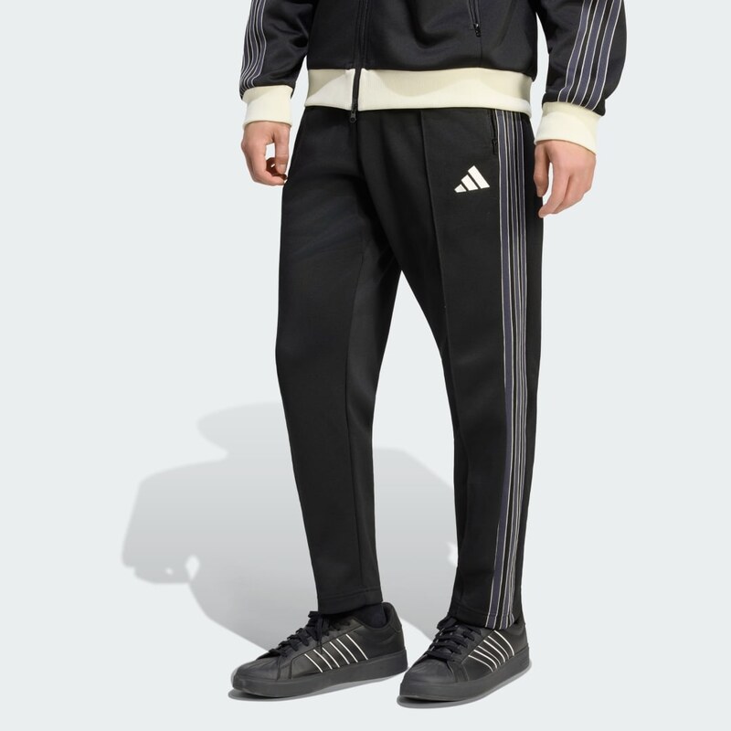 Adidas PIKÉ SPORTOVNÍ KALHOTY PO KOTNÍKY S ROVNÝM STŘIHEM,
