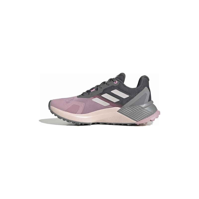 ADIDAS TERREX Polobotky Soulstride světle šedá / tmavě šedá /