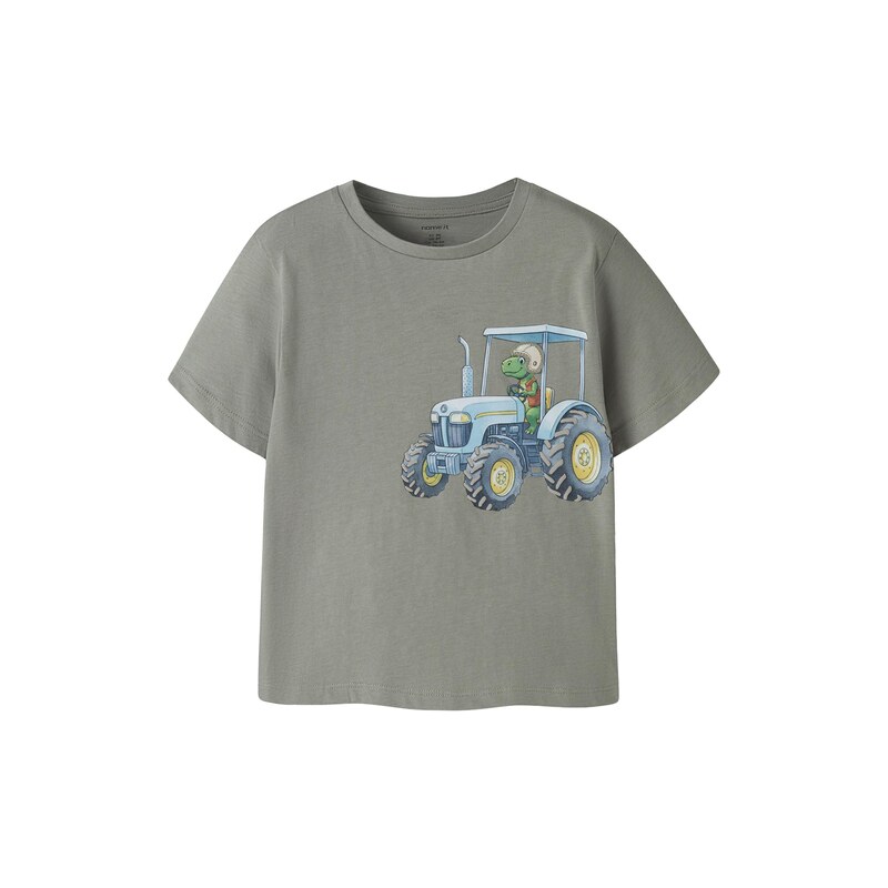 NAME IT Tričko NMMKALLE khaki / mix barev