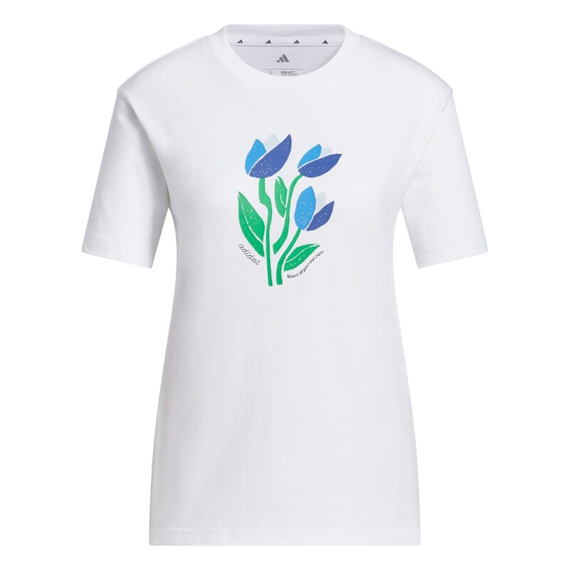 ADIDAS SPORTSWEAR Funkční tričko Bloom At Your Own Pace azurová