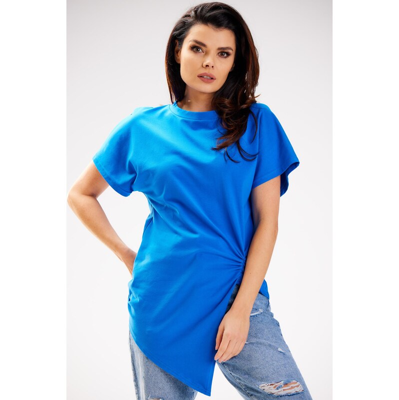Infinite You Womans Blouse M268 Blue
