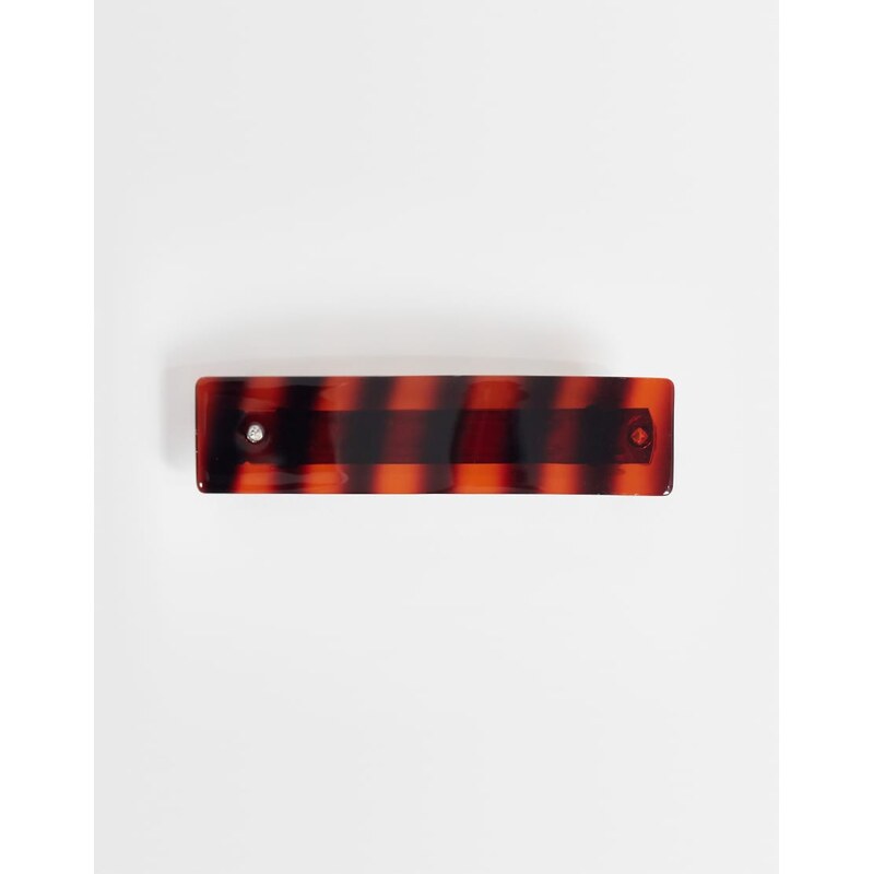 ASOS DESIGN Tort clip with diamante detail-Multi