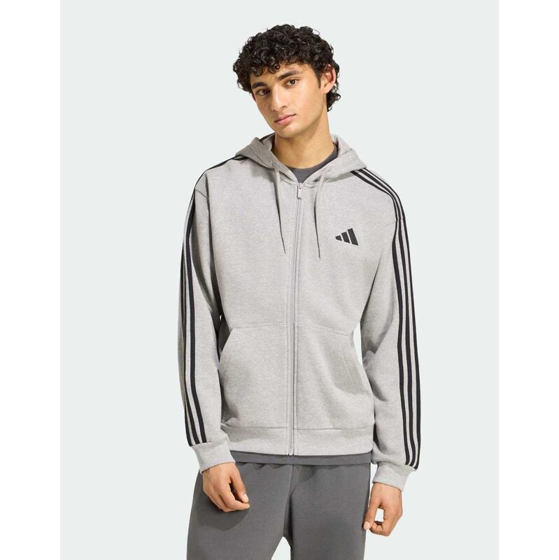 adidas performance Essentials 3-stripes french terry full-zip