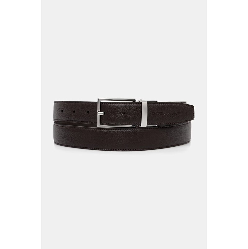 Emporio Armani pásek pánský kožený