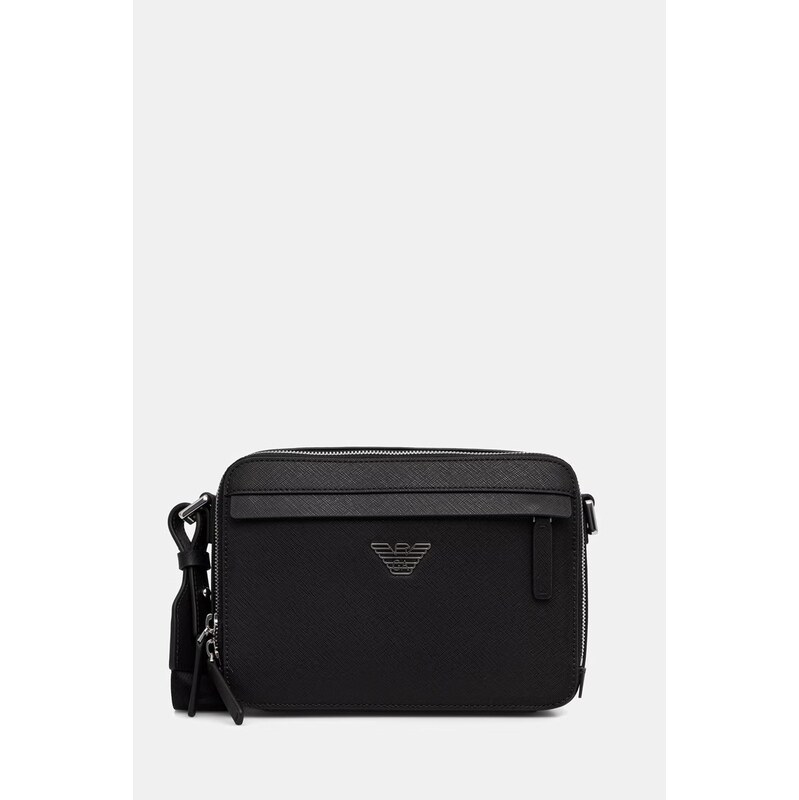 Emporio Armani taštička pánská z imitace kůže