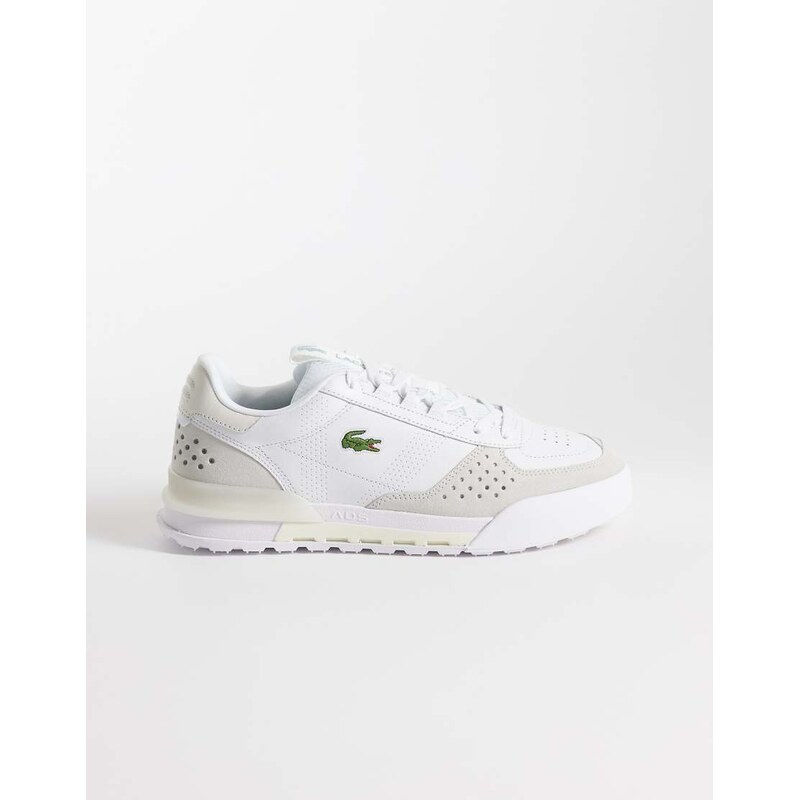 Lacoste slam break chunky trainer in white