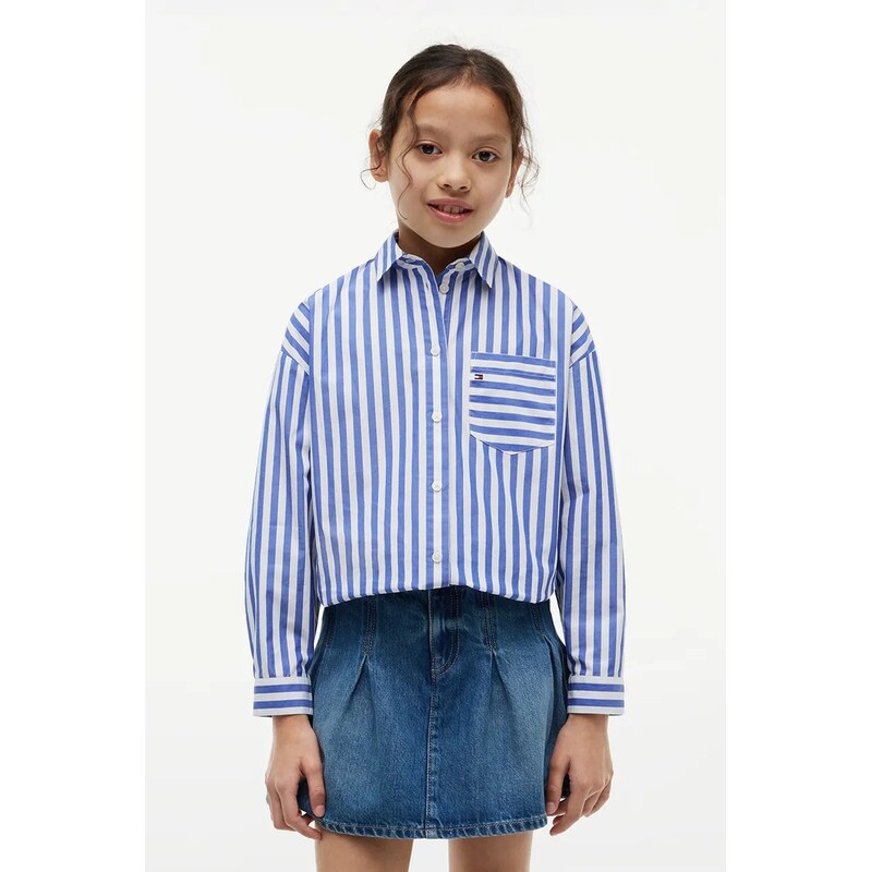 Tommy Hilfiger košile dětská bavlněná