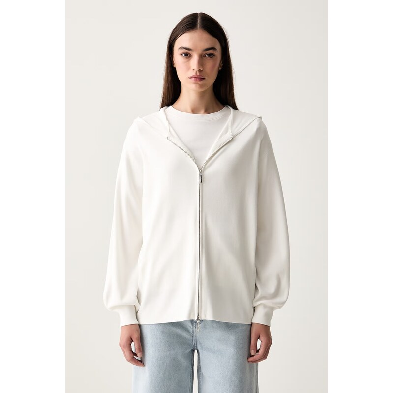 MM by Max Mara rozepínací svetr dámský s viskózou MMLGINNASTA