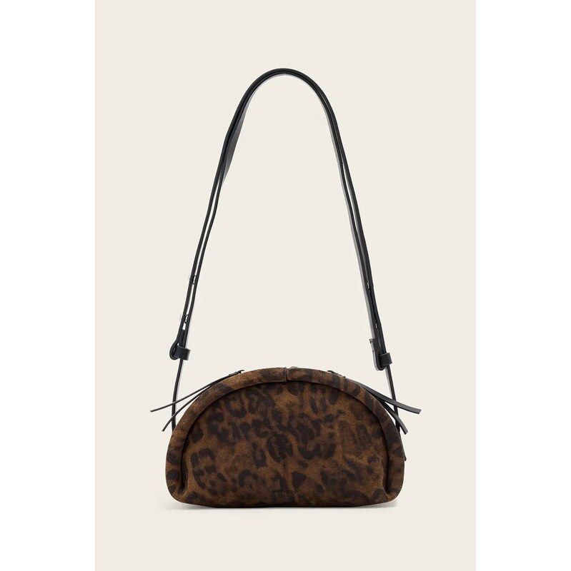 AllSaints crossbody kabelka dámská semišová ROSALIE