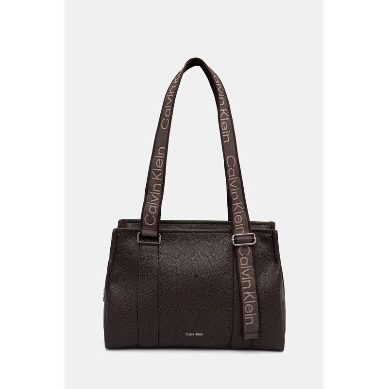 Calvin Klein tote taška dámská z imitace kůže