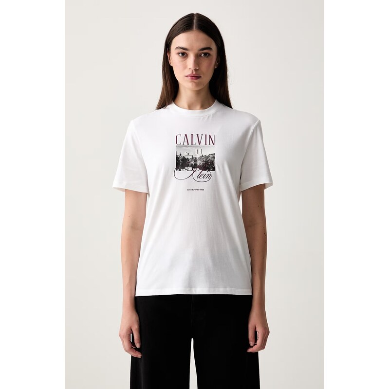 Calvin Klein Jeans tričko dámské bavlněné