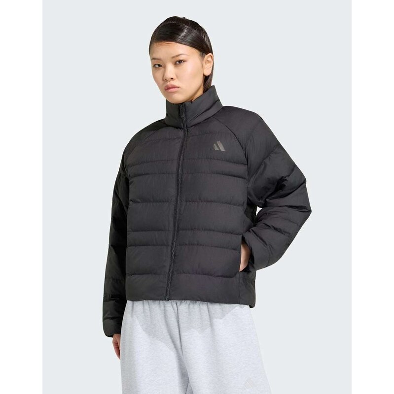 adidas performance Essentials packable insulated jacket in black