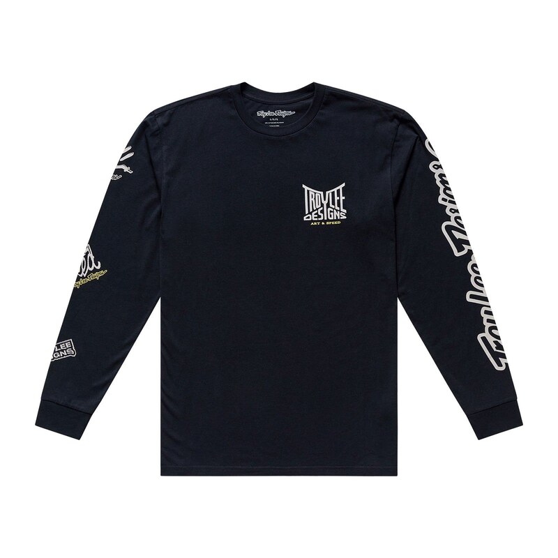 Troy Lee Designs Handlebar pánský dres dlouhý rukáv Black vel.