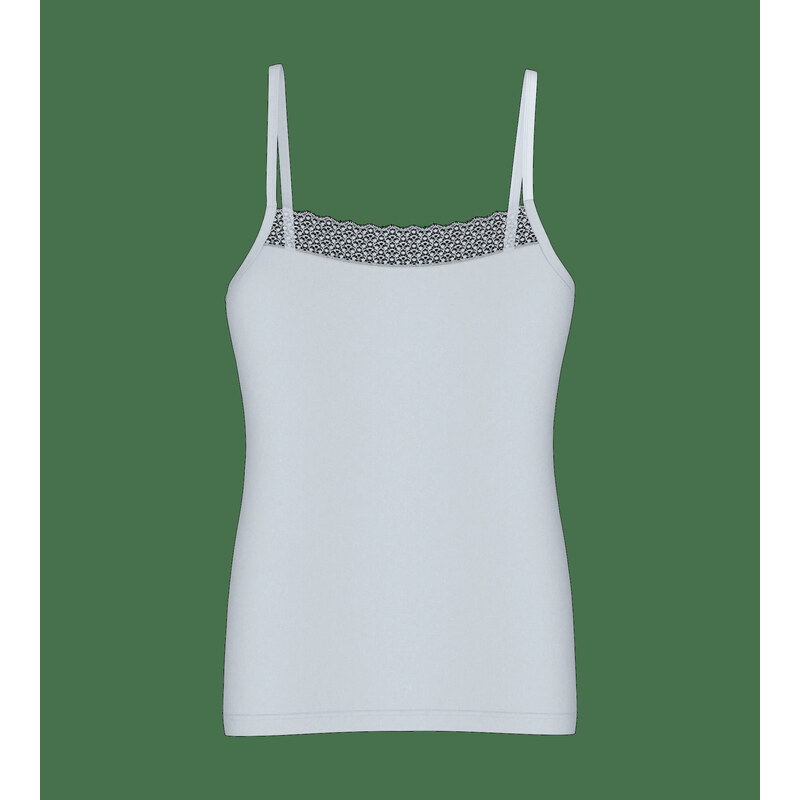 Feel of Modal Spaghetti Top - Pearl Grey - TRIUMPH Pearl Grey -