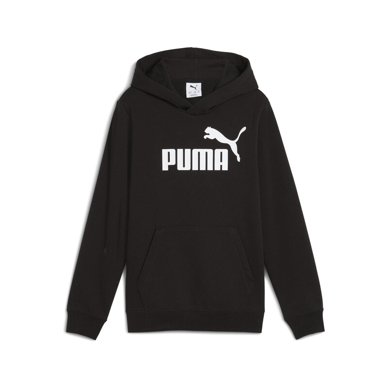PUMA Dětský běh rukáv ESS No. 1 Logo Hoodie PUMA Black