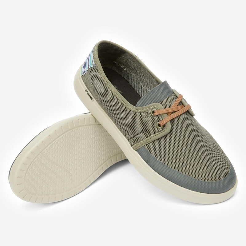 DECATHLON Pánské plážové boty espadrilky Areeta Oldika