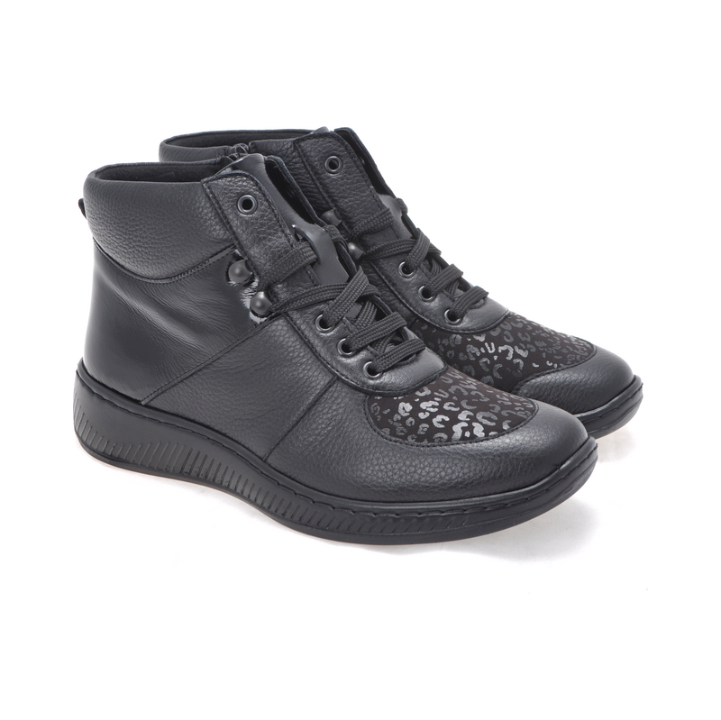 dámská kotníková obuv PÖLKING SCHUHE 990208-01 Černá