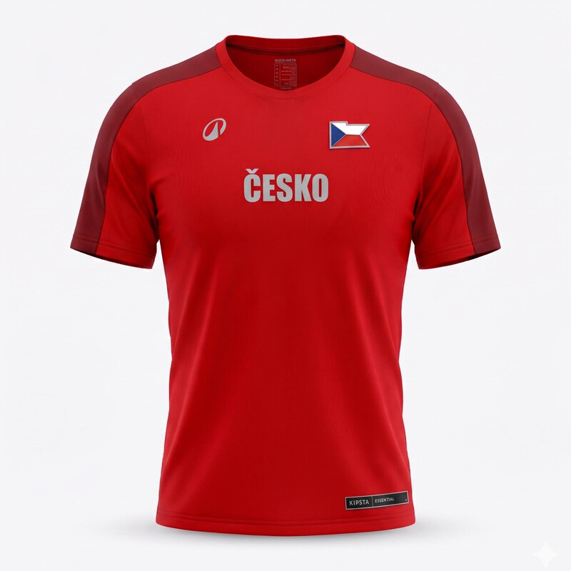 KIPSTA Dětský fotbalový dres pro fanoušky Česka