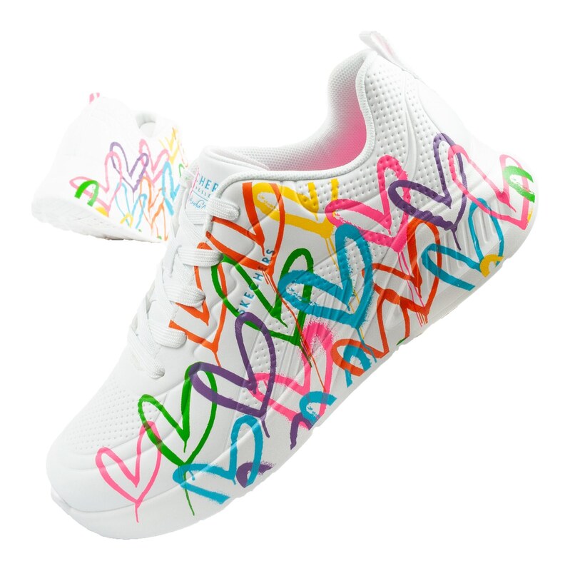 SKECHERS Dámské sportovní tenisky Skechers Uno Lite bílé