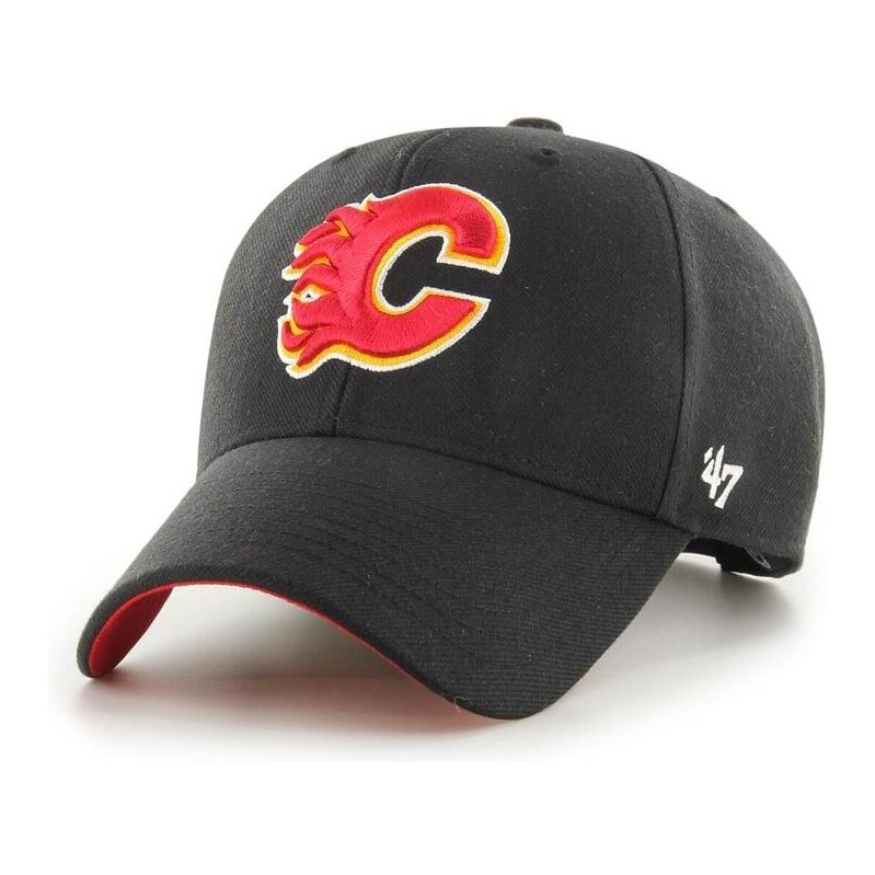47 BRAND Kšiltovka NHL Calgary Flames Ballpark Snap 47 MVP