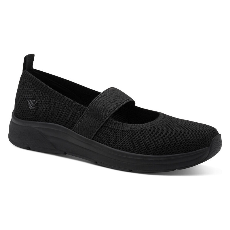 dámské baleríny Jana Softline 8-22183-46 001 Černá