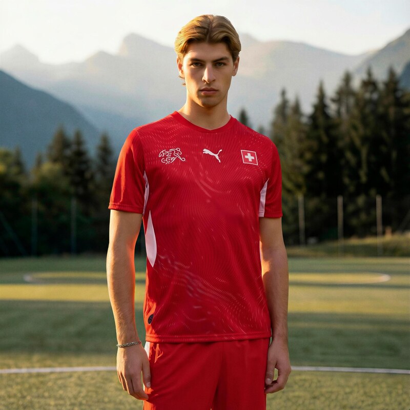 PUMA Replika fotbalového dresu Švýcarska mistrovství světa pro