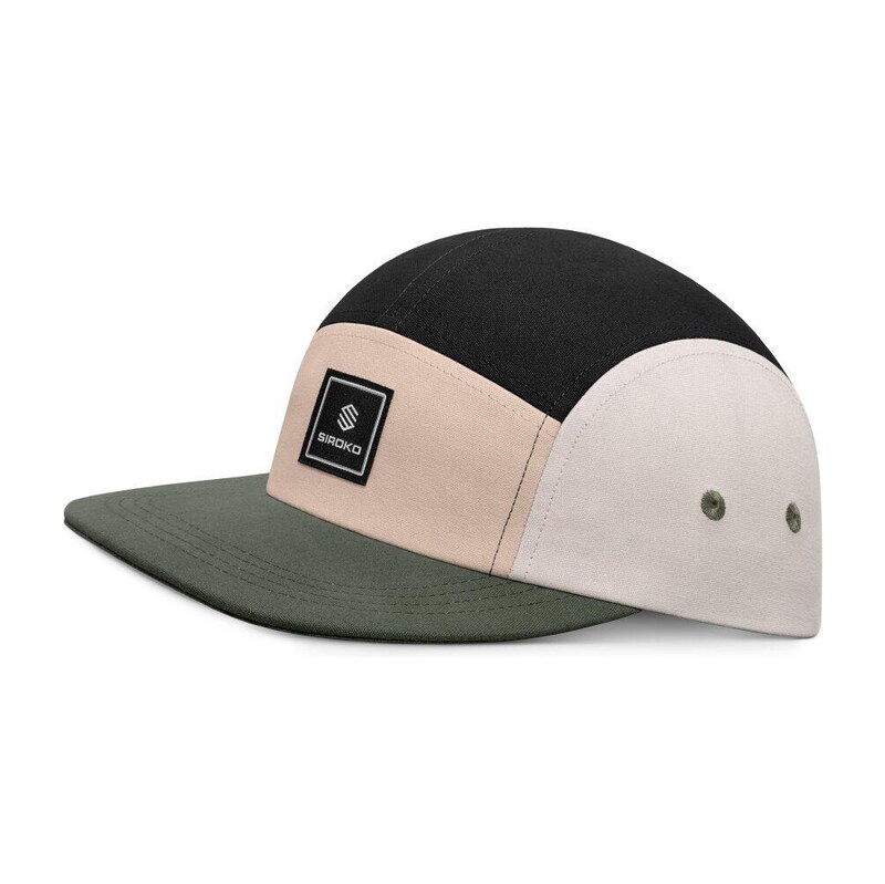 SIROKO Kšiltovka 5 panel Cocos Marengo