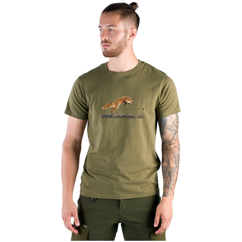 TAGART Pánské lovecké tričko Tagart Fox Olive