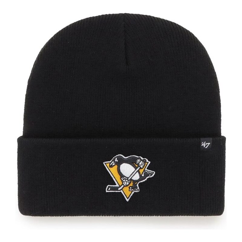 47 BRAND Pletená zimní čepice NHL Pittsburgh Penguins Haymaker