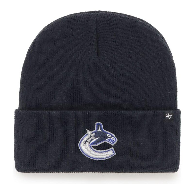 47 BRAND Pletená zimní čepice NHL Vancouver Canucks Haymaker ’47