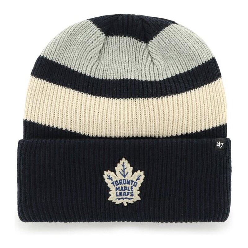 47 BRAND Pletená zimní čepice NHL Toronto Maple Leafs Clubhouse