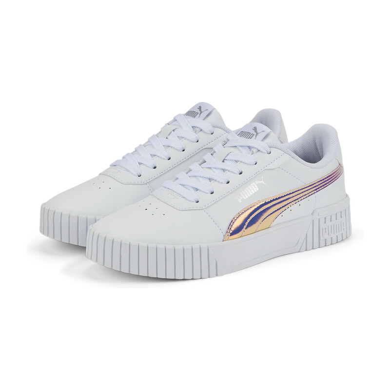 PUMA Tenisky pro mládež Carina 2.0 Holo PUMA White Silver Gray