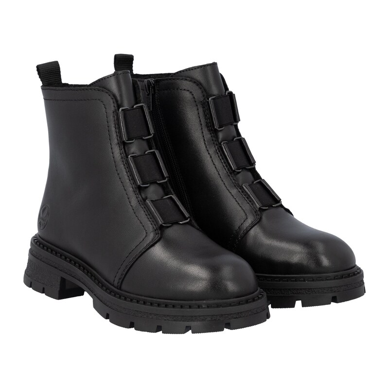 dámské polokozačky Rieker Z9857-00 Černá