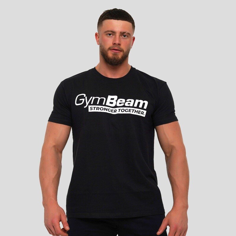 GYMBEAM Tričko pánské fitness krátký rukáv Stronger Together