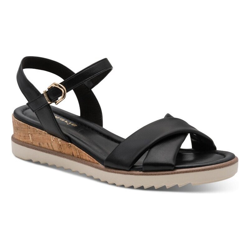 dámské sandály Tamaris ESSENTIALS 1-28106-42 001 Černá
